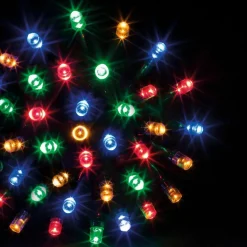 Feeric Lights & Christmas Guirlande lumineuse 30 m 300 LED câble vert Timer Multicolore Multicolore - câble vert Hot