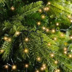 KAEMINGK Guirlande lumineuse 16 m 750 LED câble vert Luxe Blanc chaud doré Blanc chaud doré - câble vert