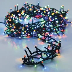 KAEMINGK Guirlande lumineuse 22,50 m 1000 LED câble vert Luxe Multicouleur Multicolore - câble vert Clearance
