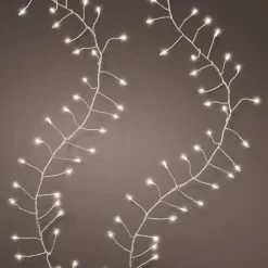 KAEMINGK Guirlande lumineuse 6 m 480 Micro LED câble argent Luxe Blanc chaud Blanc Chaud - câble argent New
