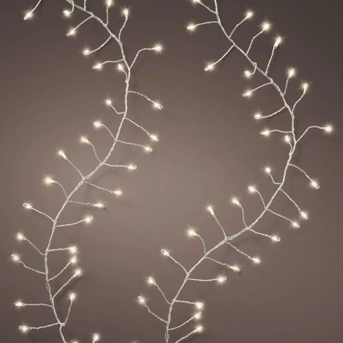 KAEMINGK Guirlande lumineuse 6 m 480 Micro LED câble argent Luxe Blanc chaud Blanc Chaud - câble argent New
