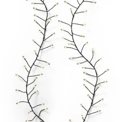 KAEMINGK Guirlande lumineuse 6 m 480 Micro LED câble noir Luxe Blanc chaud Blanc Chaud - câble noir Outlet