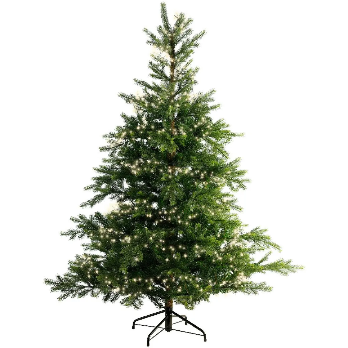 KAEMINGK Guirlande lumineuse 12 m 960 Micro LED câble noir Luxe Blanc chaud Blanc Chaud - câble noir New