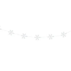 KAEMINGK Guirlande lumineuse 2,25 m 160 micro LED Cristaux de neige Blanc froid Outlet