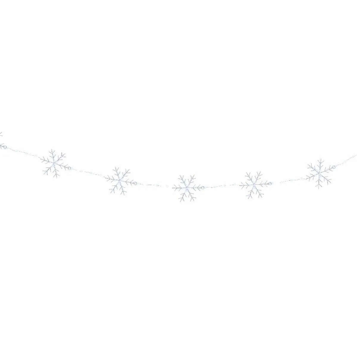 KAEMINGK Guirlande lumineuse 2,25 m 160 micro LED Cristaux de neige Blanc froid Outlet