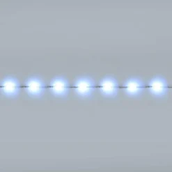 KOOPMAN Guirlande lumineuse 36 m 1200 Micro LED câble transparent Extra Blanc froid Clearance