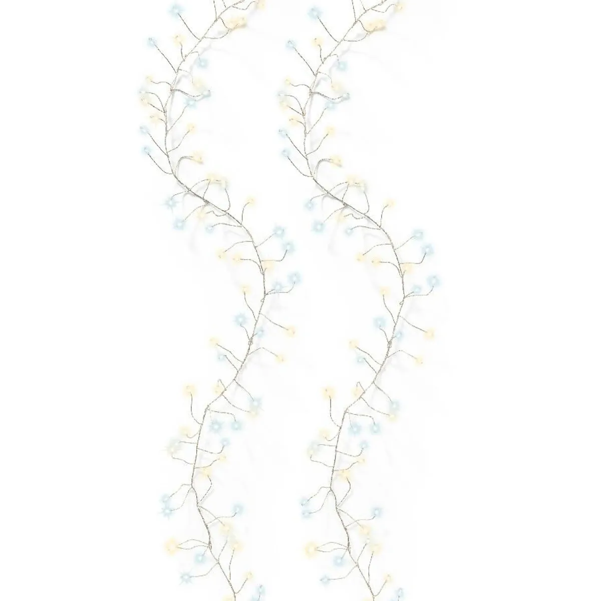 KAEMINGK Guirlande lumineuse 6 m 480 Micro LED câble argent Luxe bicolore Blanc chaud et froid Bicolore Blanc chaud / Froid - câble argent Discount