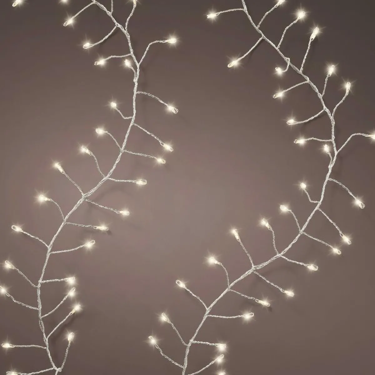 KAEMINGK Guirlande lumineuse 18 m 1440 Micro LED câble argent Luxe Blanc chaud Blanc Chaud - câble argent