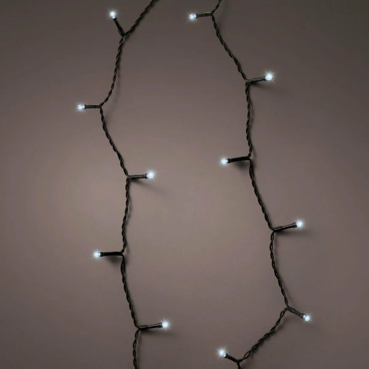 KAEMINGK Guirlande lumineuse à piles 1,70 m 24 LED câble noir Durawise Blanc froid Blanc Froid - câble noir Online