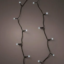 KAEMINGK Guirlande lumineuse à piles 14,30 m 192 LED câble noir Durawise Blanc froid Blanc Froid - câble noir Discount