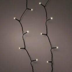 KAEMINGK Guirlande lumineuse à piles 27,50 m 368 LED câble noir Durawise Blanc chaud Blanc Chaud - câble noir Sale