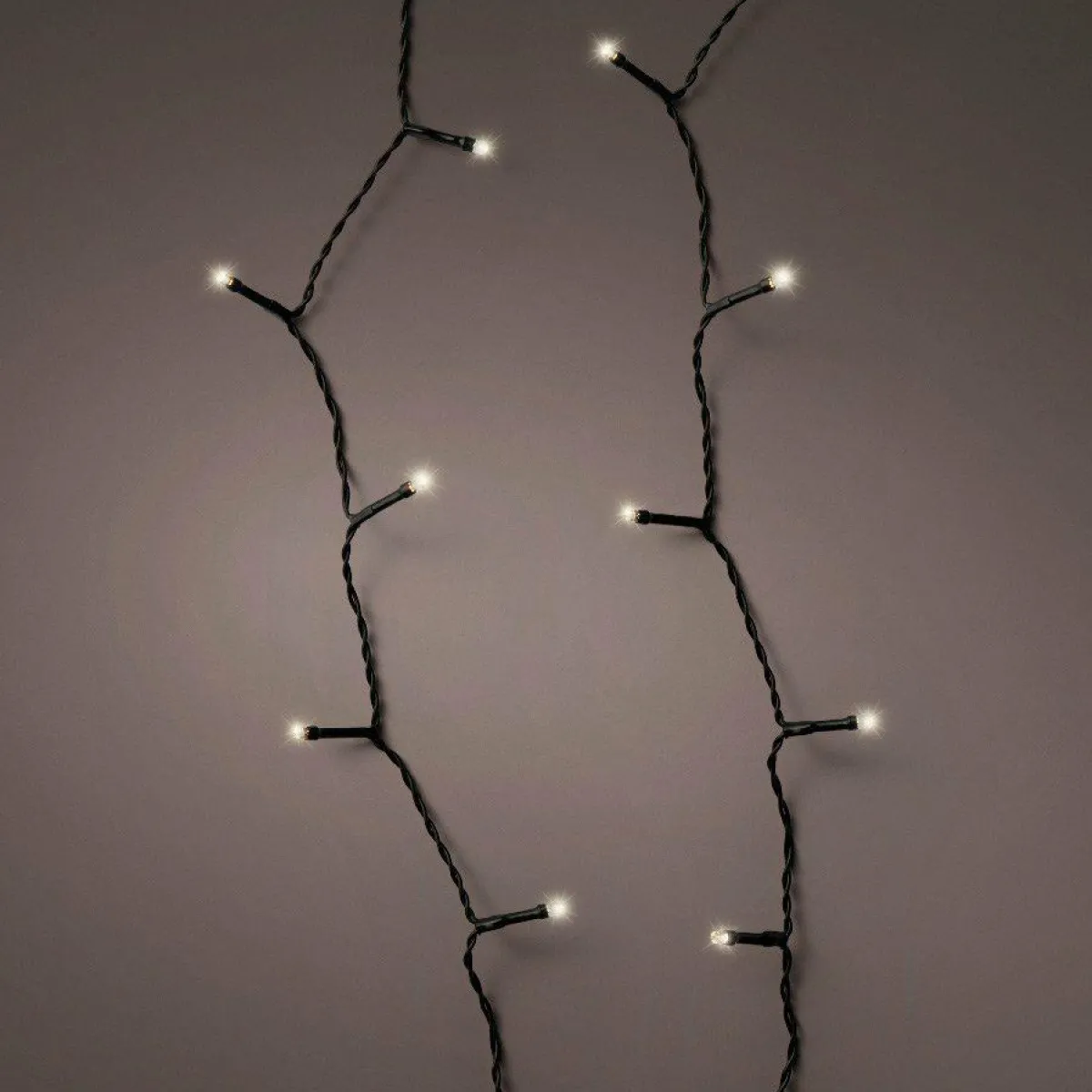 KAEMINGK Guirlande lumineuse à piles 27,50 m 368 LED câble noir Durawise Blanc chaud Blanc Chaud - câble noir Sale