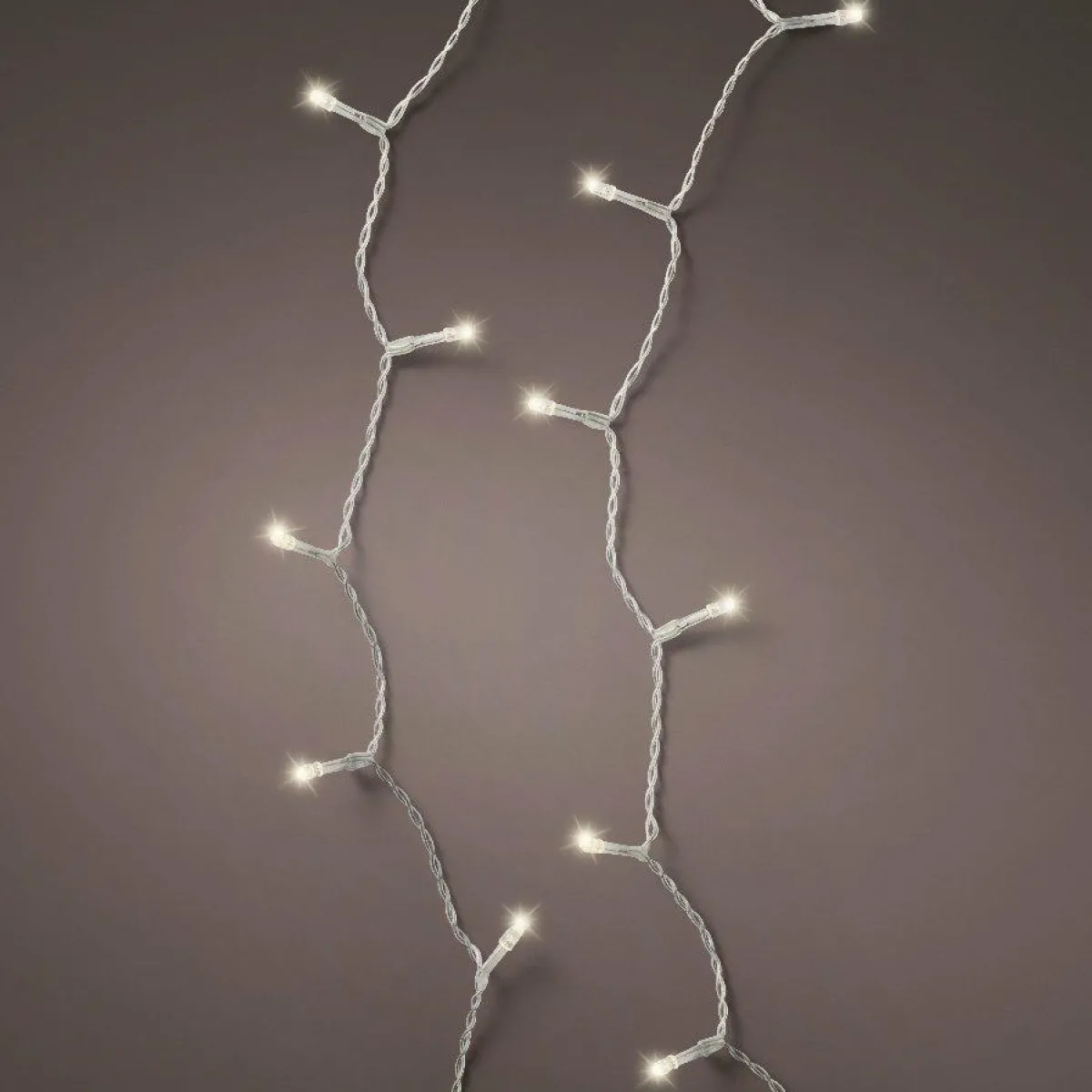 KAEMINGK Guirlande lumineuse à piles 3,50 m 48 LED câble transparent Durawise Blanc chaud Blanc Chaud - câble transparent Sale