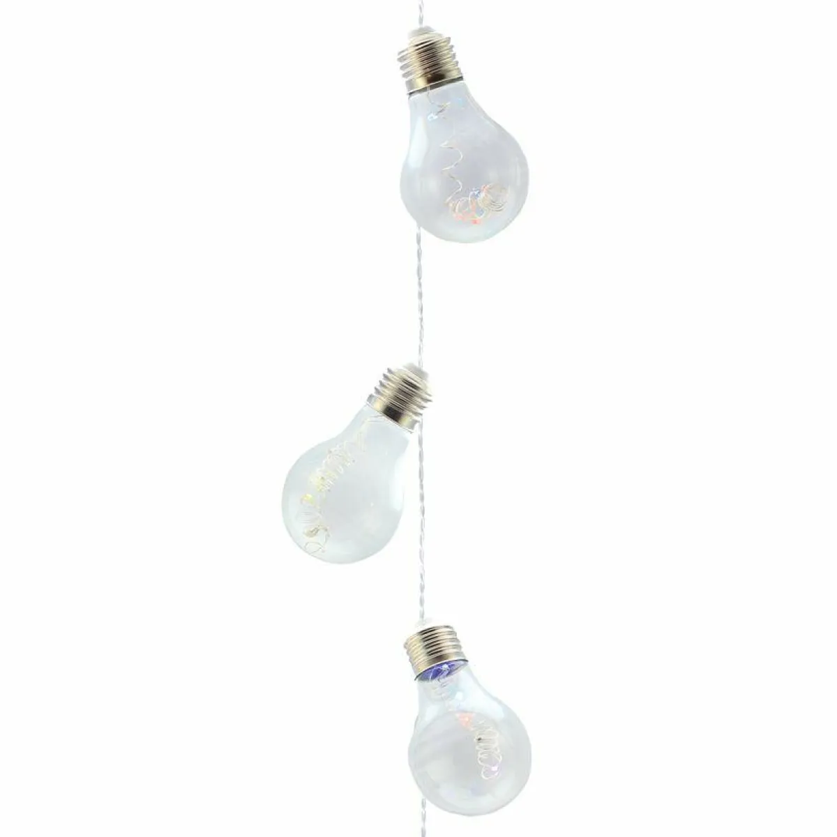 BLACHERE Guirlande lumineuse ampoule 2,70 m 10 LED Guinguette Multicolore