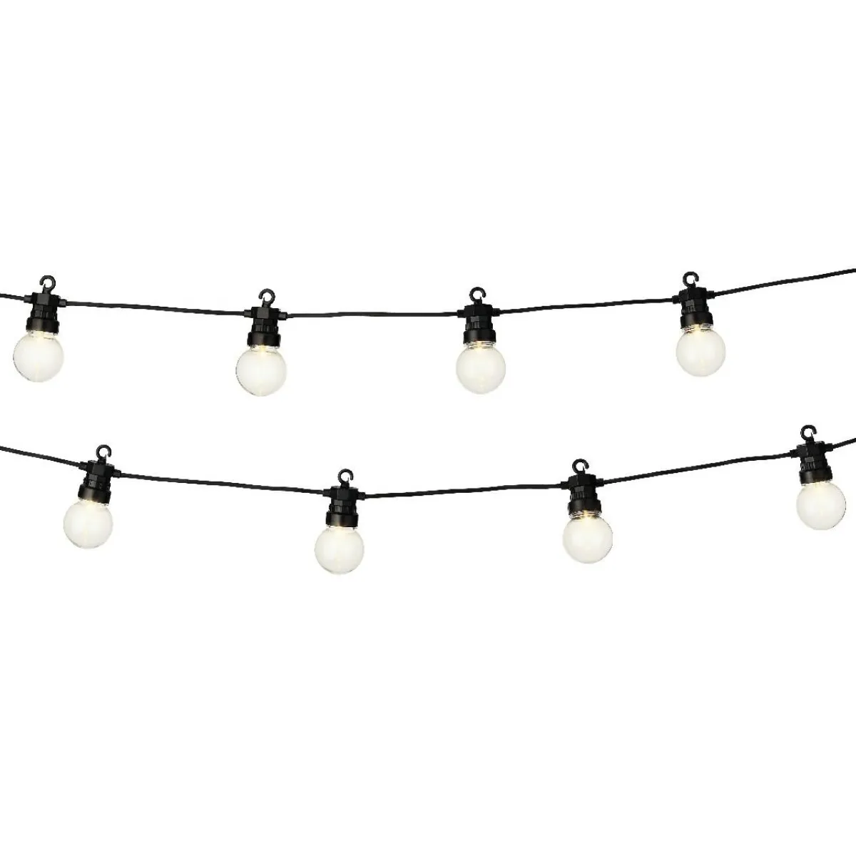 #N/A Guirlande lumineuse connectable jardin 9,5 m 20 LED Guinguette Garden Blanc chaud Online
