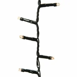 KAEMINGK Guirlande lumineuse Durawise à piles 17,90 m 240 LED câble noir Blanc chaud Blanc Chaud - câble noir Discount