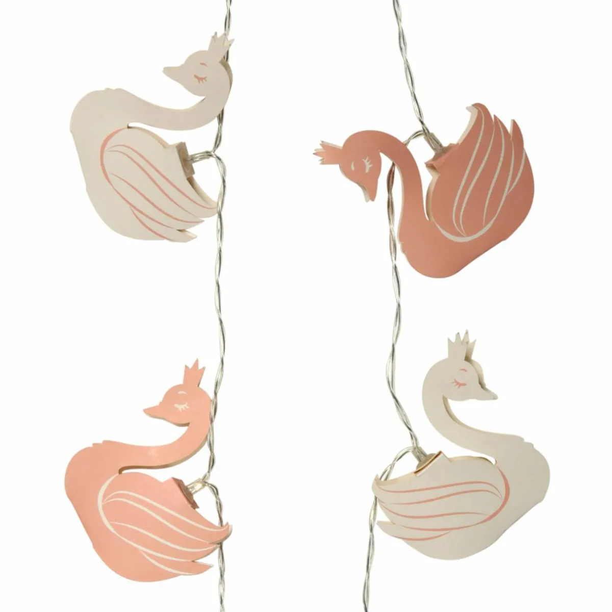 OSTARIA Guirlande lumineuse LED enfant (165 cm) Cygne he Blanc Discount