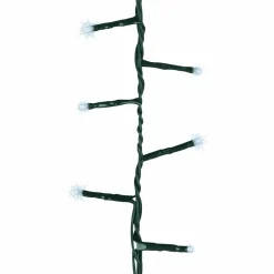 KAEMINGK Guirlande lumineuse raccordable 11 m 500 LED câble vert Compact Blanc froid Clearance