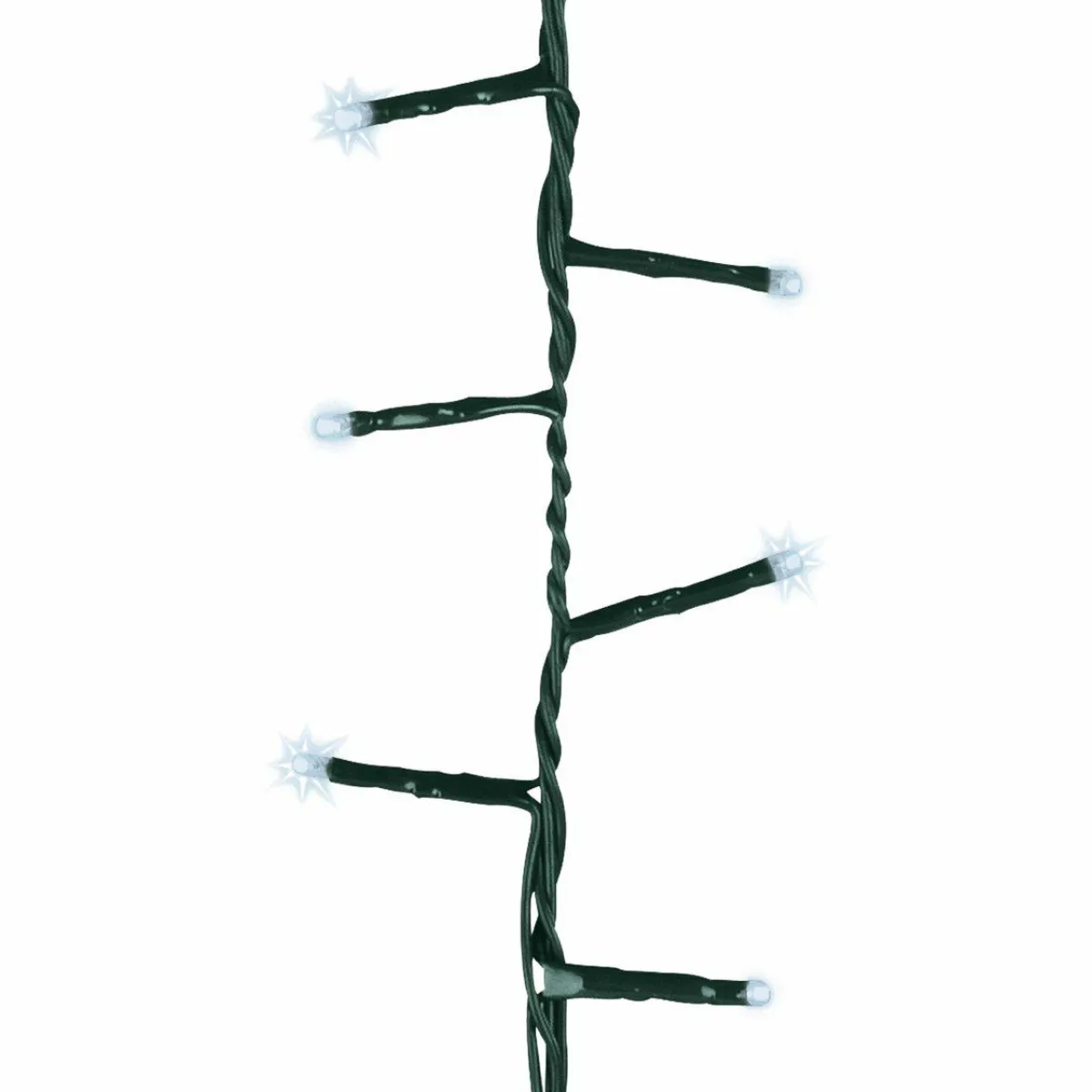 KAEMINGK Guirlande lumineuse raccordable 11 m 500 LED câble vert Compact Blanc froid Clearance