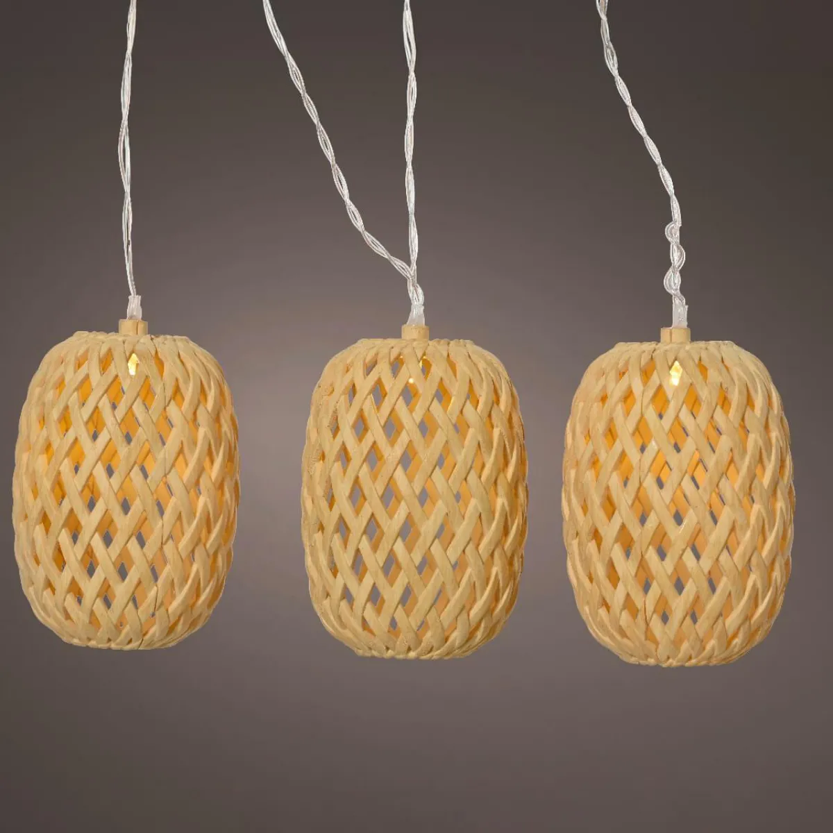 #N/A Guirlande lumineuse solaire 4,5 m 10 LED (H28 cm) Balista Naturel Beige Sale