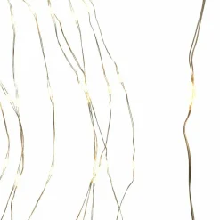 KAEMINGK Guirlande rideau pour sapin H1,80 m 408 Micro LED câble argent Blanc chaud Blanc Chaud - câble argent Sale