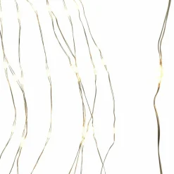 KAEMINGK Guirlande rideau pour sapin H2,10 m 672 Micro LED câble argent Blanc chaud Blanc Chaud - câble argent Best