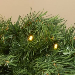EMINZA Guirlande sapin lumineuse (300 cm - D25) Royal Vert et blanc chaud Sapin vert lumineux Clearance