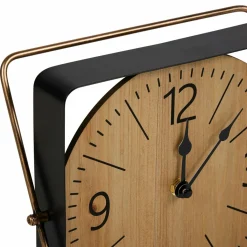 OSTARIA Horloge à poser en métal (H25 cm) Galway Noir Sale
