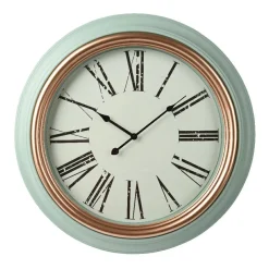 #N/A Horloge murale (D61 cm) Cornouailles menthe Vert Outlet