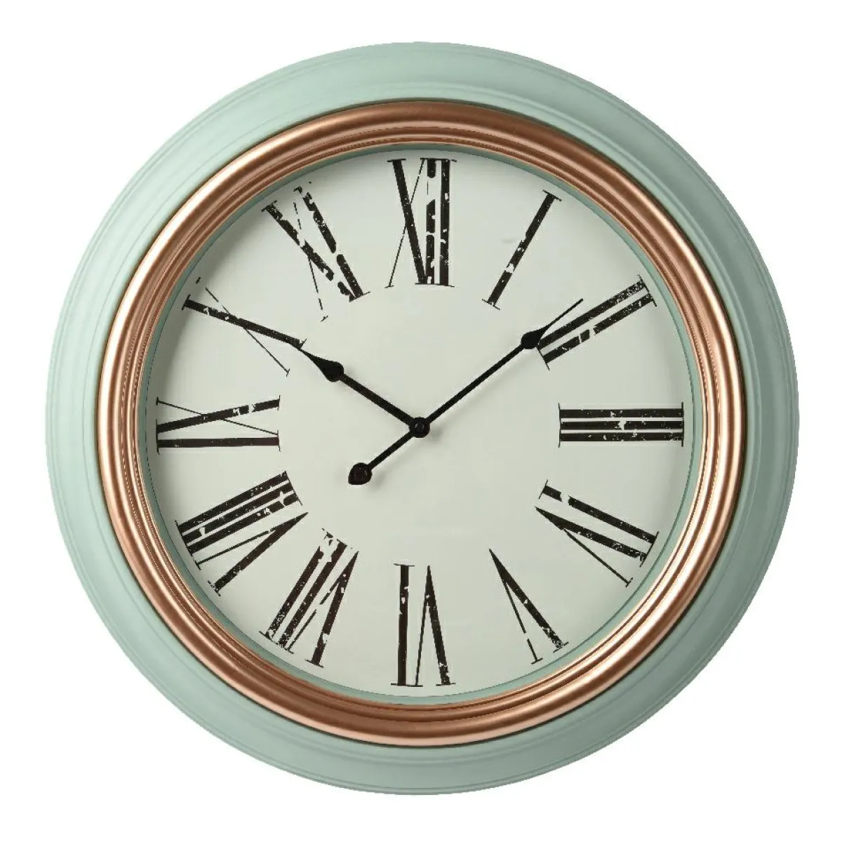 #N/A Horloge murale (D61 cm) Cornouailles menthe Vert Outlet
