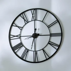 ATMOSPHERA Horloge murale en métal (D36,5 cm) Dali Noir Online