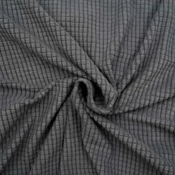 douceur d'intu017drieur Housse de canapé extensible effet gaufré (225 x 245 cm) Sacha Gris Anthracite Outlet