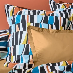 TRADI LINGE Housse de couette coton (280 x 240 cm) Pietro Multicolore Clearance