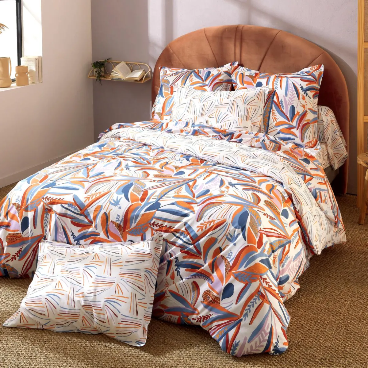 TRADILINGE Housse de couette coton (200 x 200 cm) Perroquet Salsa Multicolore Clearance