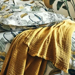 TRADILINGE Housse de couette coton lavé (200 x 200 cm) Toco e Vert