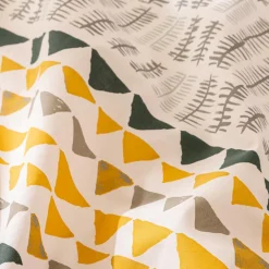 Atmosphera, cru017dateur d'intu017drieur Housse de couette et deux taies coton (240 x 220 cm) Aqua Multicolore Sale