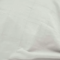 douceur d'intu017drieur Housse de couette et deux taies d'oreiller coton lavé (240 x 220 cm) Linella Blanc