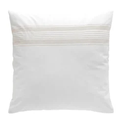 douceur d'intu017drieur Housse de couette et deux taies coton (260 x 240 cm) Opéra he Blanc Sale