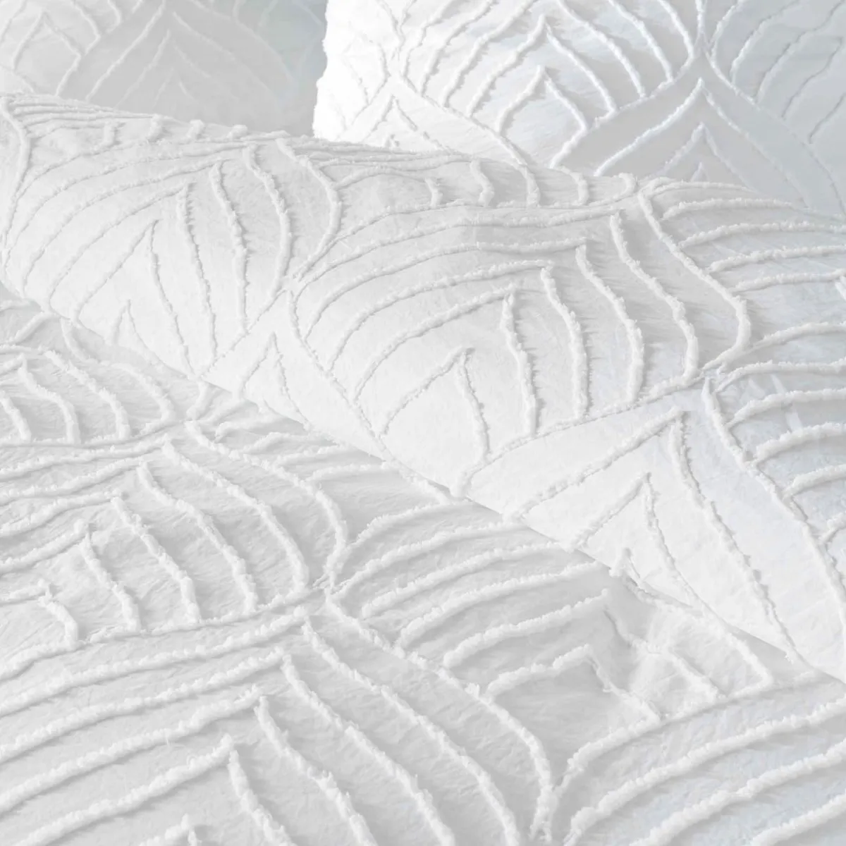 douceur d'intu017drieur Housse de couette et une taie d'oreiller microfibre (140 x 200 cm) Heltie Blanc Best