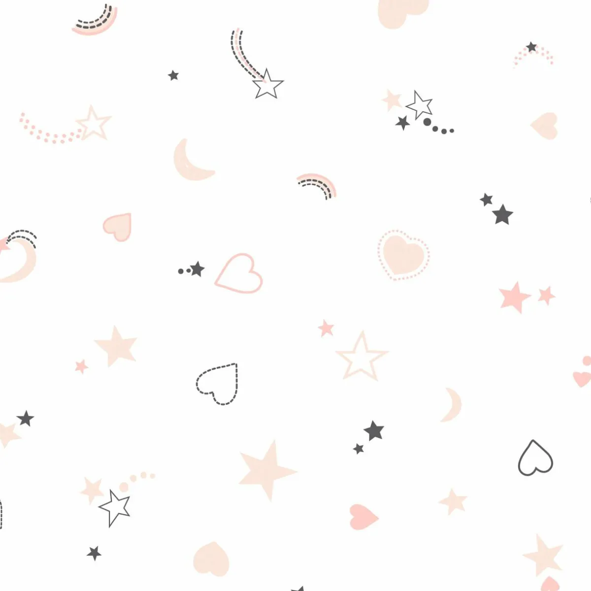 Atmosphera createur d'interieur for kids Housse de couette et une taie enfant coton (140 x 200 cm) Chat Rose New