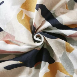 EMINZA Housse de couette gaze de coton (260 x 240 cm) Mathilda Multicolore Discount