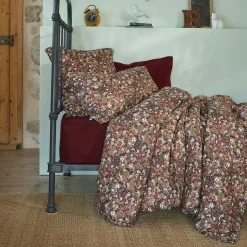 EMINZA Housse de couette gaze de coton (140 x 200 cm) Constance Camel Online