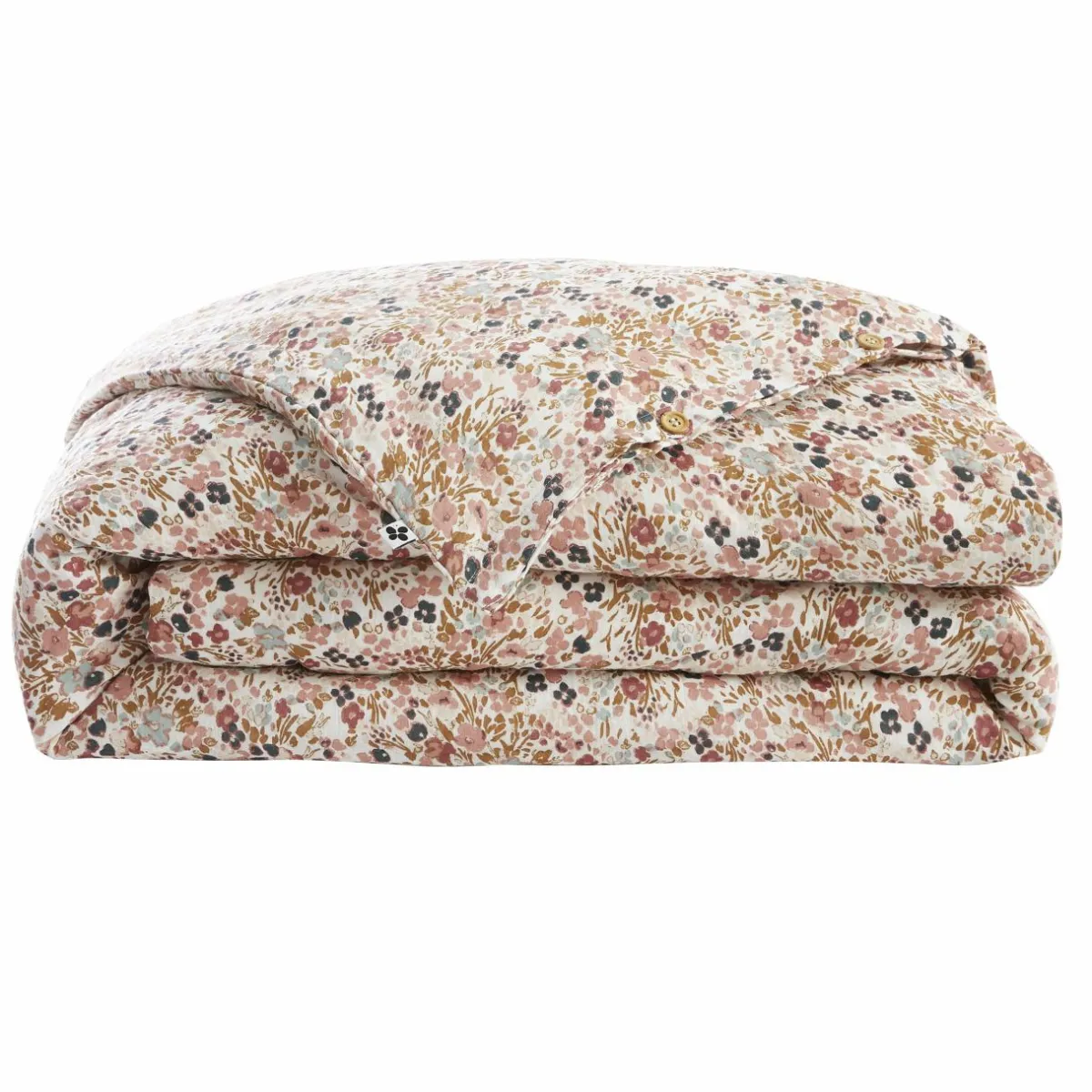 EMINZA Housse de couette gaze de coton (240 x 220 cm) Constance pampa Beige Sale