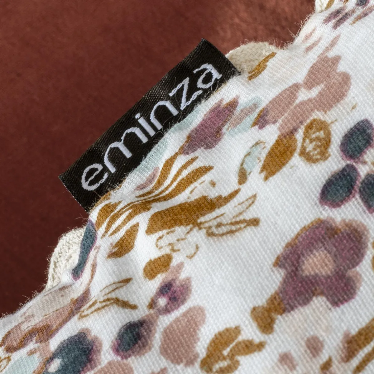 EMINZA Housse de couette gaze de coton (240 x 220 cm) Constance pampa Beige Sale
