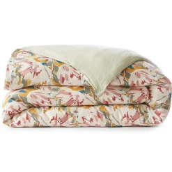 EMINZA Housse de couette gaze de coton (260 x 240 cm) April Multicolore