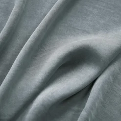 EMINZA Housse de couette lyocell Tencel™ lavé (260 x 240 cm) Olivia stone Bleu Hot