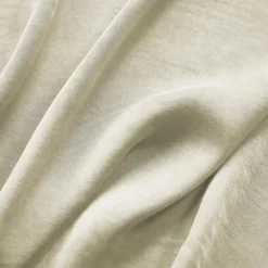 EMINZA Housse de couette lyocell Tencel™ lavé (280 x 240 cm) Olivia pampa Beige