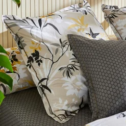 TRADILINGE Housse de couette percale de coton (200 x 200 cm) Asia Beige Discount
