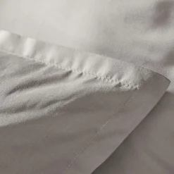EMINZA Housse de couette percale de coton (200 x 200 cm) Cali Gris clair Online