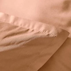 EMINZA Housse de couette percale de coton (200 x 200 cm) Cali Rose Pêche Online